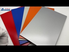 1220 X 2440 मिमी गुलाब पागल एसीएम कम्पोजिट सामग्री पनरोक 6 मिमी एसीपी शीट