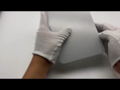 4MM 1220 X 2440MM ब्रश एल्यूमीनियम कम्पोजिट शीट वॉल पैनल एचडीपीई लेपित