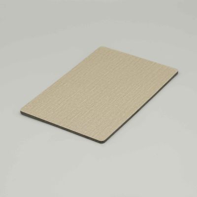 PVDF एल्यूमिनियम कंपोजिट पैनल 3-6mm मोटाई 1.22x2.44m पर्दे की दीवारों के लिए