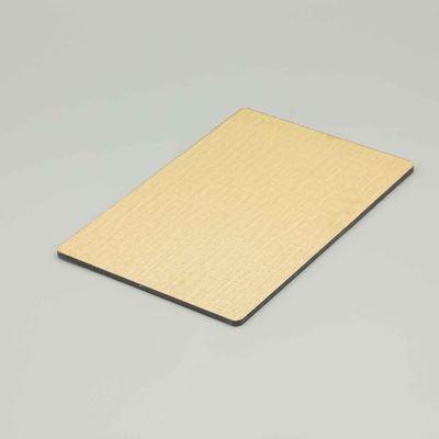 48IN 96IN Brushed Aluminum Composite Panel Decorative Exterior Sheet Cladding
