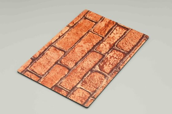 स्क्रैच प्रतिरोधी पीवीडीएफ इंटीरियर होटल संगमरमर एसीपी एल्यूमीनियम कम्पोजिट पैनल शॉपिंग मॉल,बैंकों और होटलों के लिए