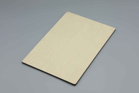 दीवार पर चढ़ने और आंतरिक डिजाइन के लिए 2-6 मिमी इमारती लकड़ी, पत्थर, सागौन की लकड़ी की बनावट वाले एल्यूमीनियम मिश्रित पैनल