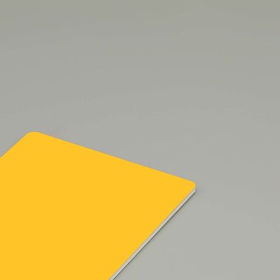 प्रीमियम 4 मिमी आइवरी पीवी डी एफ एल्यूमीनियम कंपोजिट पैनल एक्सटीरियर कर्टेन वॉल क्लैडिंग के लिए