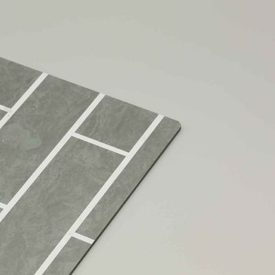 4एमएम मार्बल फ़िनिश एसीपी शीट्स - स्क्रैच प्रतिरोधी, मानक आकार 1.22x2.44m