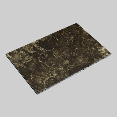 अग्निरोधक एल्यूमीनियम मधुमक्खी के छल्ले समग्र पैनल सफेद काले धारीदार Acp निर्माण