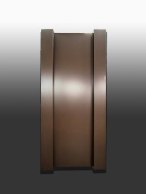 2.00MM लकड़ी के दाने एल्यूमीनियम लिबास पर्दा दीवार क्लैडिंग मुखौटा भवन बाहरी सजावट के लिए