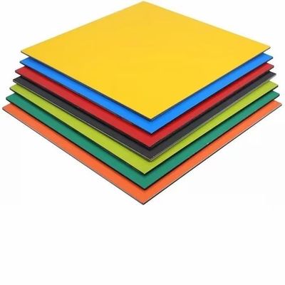 आंतरिक और बाहरी दीवार क्लैडिंग के लिए पीवीडीएफ पीई लेपित एसीपी पैनल 2.44 मीटर पर्यावरण-सुरक्षित गंध-मुक्त